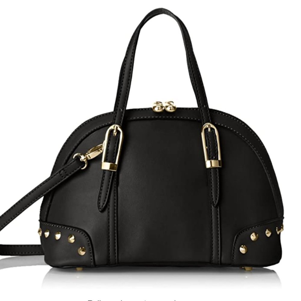Mini Satchel Studded Shoulder Bag